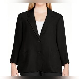 NWT TIME AND TRU BLACK BLAZER LARGE